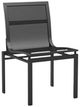 Homecrest™ Outdoor Living Customizable Allure Mesh Aluminum Outdoor Dining Stackable Armless Chair-0