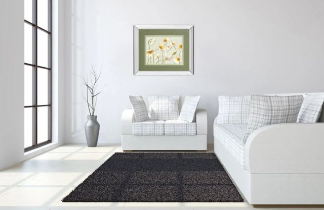 Classy Art Bright Poppies by Novak Mirror Framed Wall Art-2