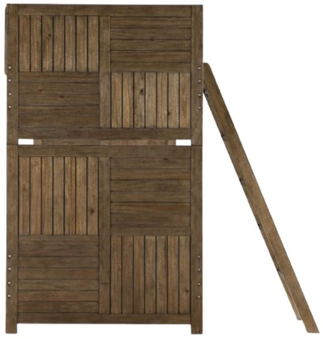 Legacy Classic Summer Camp Tree House Brown Youth Twin/Twin Bunk Bed -3