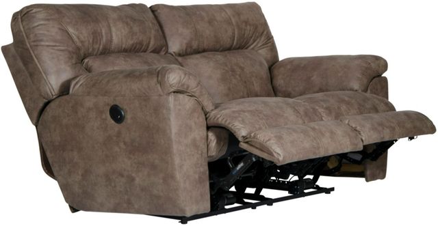 Catnapper® Hollins Coffee Power Reclining Loveseat-2