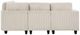 Homelegance® Walterboro 4-Piece Beige L-Shape Sectional-4