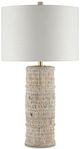Currey & Company Azores Off-White/Whitewashed Table Lamp-1