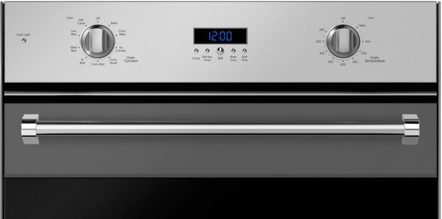 Viking® 3 Series 30" Damascus Grey Single Electric Wall Oven-1