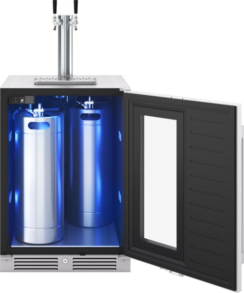 Zephyr Presrv™ 24" Stainless Steel Kegerator & Beverage Cooler-6