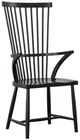 Furniture Classics Oakland Satin Black Arm Chair-0