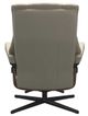 Stressless® by Ekornes® Customizable Mayfair Medium Manual Recliner and Ottoman with Cross Base-2