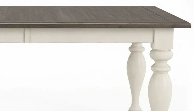 Sunny Designs™ Pasadena Buckskin Extension Dining Table with Marble White Base  -3
