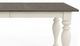 Sunny Designs™ Pasadena Buckskin Extension Dining Table with Marble White Base -3