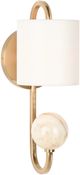 Wildwood Lamps Varese Calacatta Gold/Coffee Bronze Sconce-0