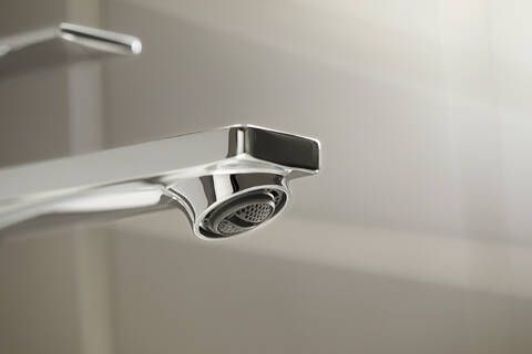Hansgrohe Rebris E Chrome 9" Single-Hole Faucet without Pop-up Drain-1