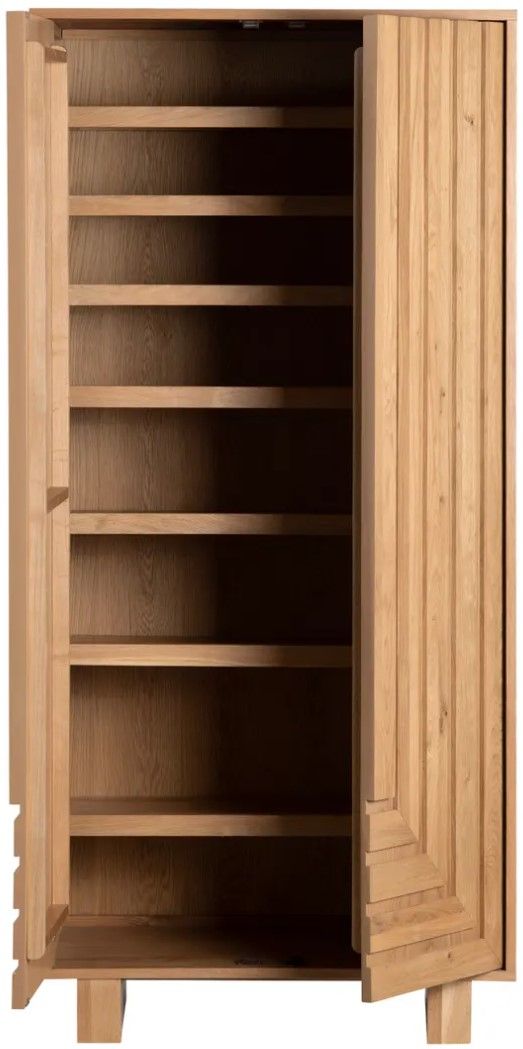 Crestview Collection Dylan Natural Shoe Cabinet-2