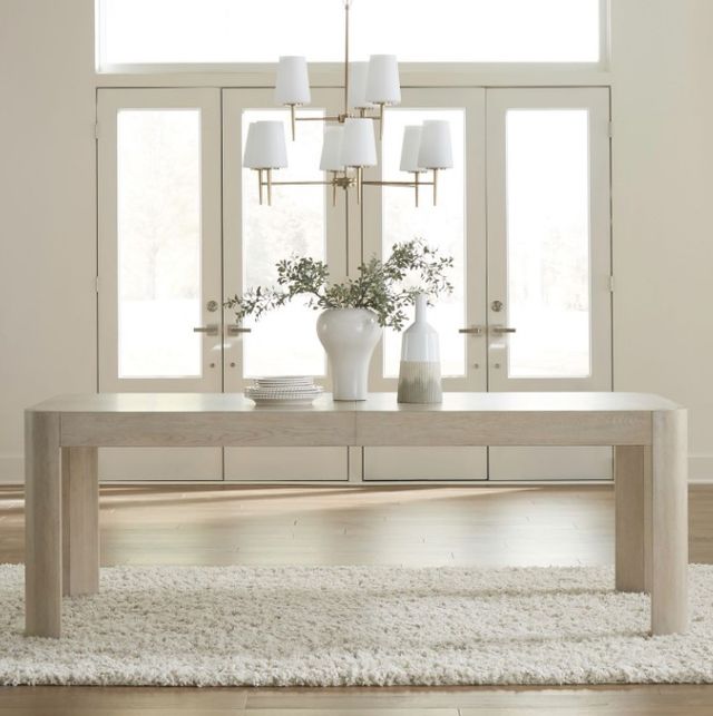 Liberty Furniture South Bend Cloud White Rectangular Dining Table-1