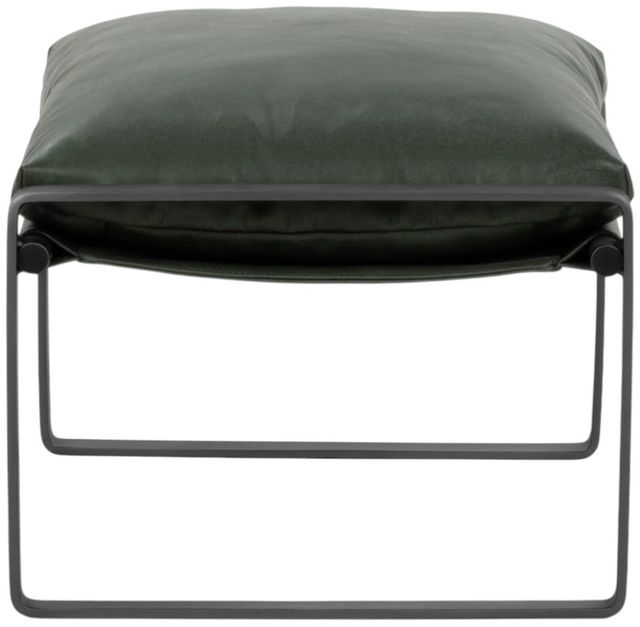 Classic Home Morgan Forest Green Ottoman-3