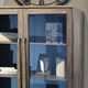 YHD Exposure II Ash Gray 2-Door Cabinet-1