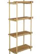 A & B Home Brown 4-Tier Shelf-0