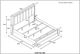 Global Furniture USA Elsie Gray King Upholstered Panel Bed with LED-2