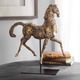 Uttermost® Caballo Dorado Aged Brown Sculpture-2