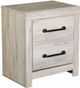 Signature Design by Ashley® Cambeck 4-Piece Whitewash King Storage Panel Bed Set-4