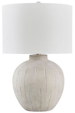 Signature Design by Ashley® Calbert Warm Gray Table Lamp
