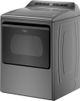 Whirlpool® 7.4 Cu. Ft. Chrome Shadow Front Load Electric Dryer-1