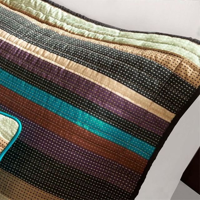 Olliix by Madison Park Multi Full/Queen Yosemite Reversible Coverlet Set-2