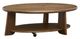 Magnussen Home® Tanner Tawny Brown Oval Cocktail Table with Casters-0
