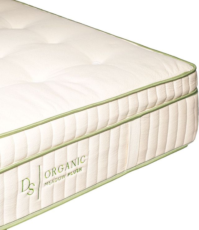 Dreamstar Bedding Organic Collection Organic Meadow 14" Latex Soft Euro Top Queen Mattress-2