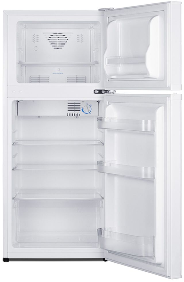 Summit® 19" 4.3 Cu. Ft. White Top Freezer Refrigerator-1