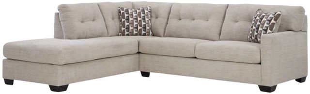 Signature Design by Ashley® Mahoney 2-Piece Pebble Left-Arm Facing Full Sofa Sleeper Sectional and Chaise-0