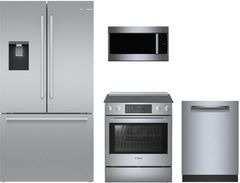 Bosch 4 Piece Stainless Steel Kitchen Package