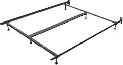 Rize Home Deluxe Queen/King/California King Bed Frame with Spin Glides and 6 Legs