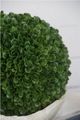 A & B Home Green 8.5" Faux Boxwood Topiary Ball-3