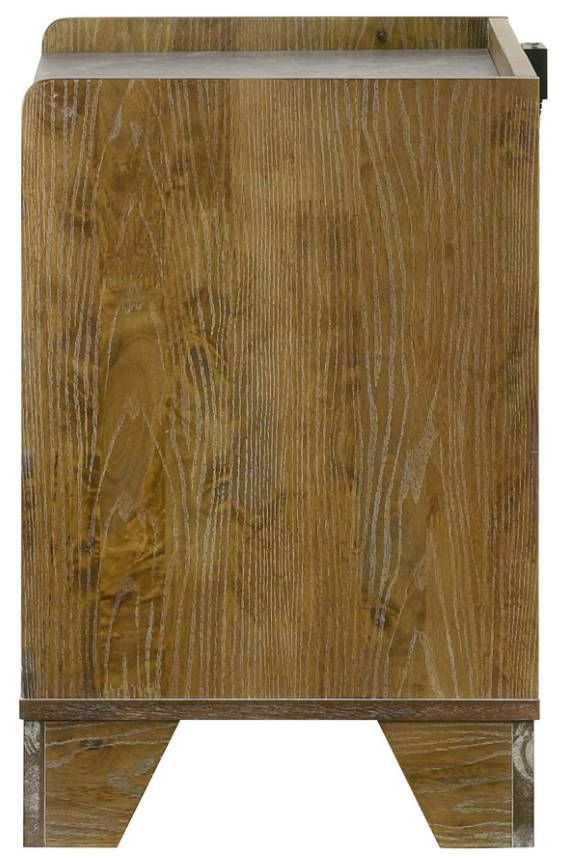 ACME Furniture Garcia Light Aspen Brown Nightstand-4