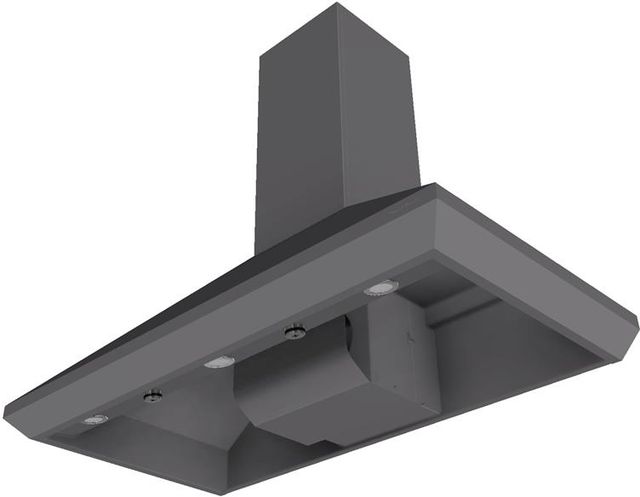 Vent-A-Hood® 42" Gunsmoke Euro Style Wall Mounted Range Hood-3
