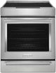 KitchenAid® 30" Stainless Steel Slide-In Induction Range-0