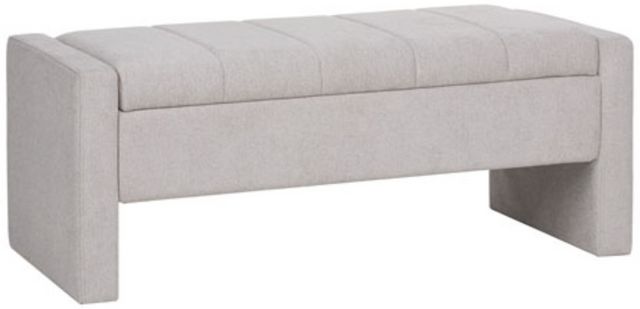 Signature Design by Ashley® Akselman Gray Storage Bench-0