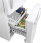 GE® 30" 21.0 Cu. Ft. White Bottom Freezer Refrigerator-4