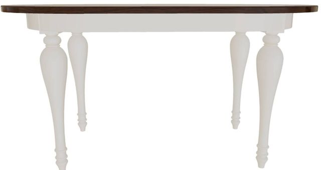 Mavin Customizable Round Extendable Dining Table with 2 Leaves-1