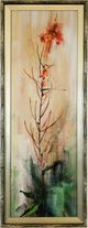 Stylecraft Fireweed I Green/Red Wall Art-0