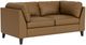 EQ3 Salema Leather Loveseat-0