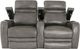 RowOne Cortés Home Entertainment Seating Gray 2-Chair Straight Row-2