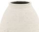 Dovetail Furniture Charon Antique White 9" Cement Outdoor Vase-1