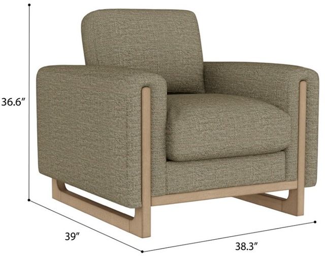 Emerald Home Sutton Place Olive Green Chair-2