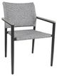 CabanaCoast® Customizable Stellan Aluminum/Natural Fiber Outdoor Dining Arm Chair-0