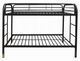 ACME Furniture Thomas Black Twin Over Twin Bunk Bed-3