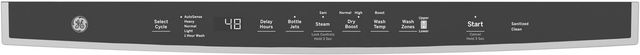 GE® ENERGY STAR® 24" Stainless Steel Top Control Built-In Dishwasher with Sanitize Cycle & Dry Boost-2