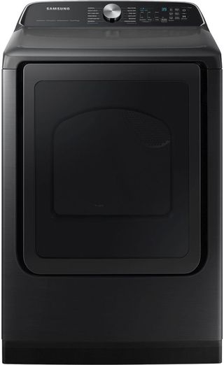 Samsung 7.4 Cu. Ft. Brushed Black Front Load Gas Dryer