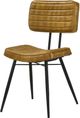 Coaster® Misty 2-Piece Camel/Black Padded Side Chairs-2
