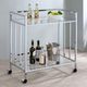 Coaster® Cara Chrome Bar Cart-4