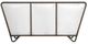 Hooker® Furniture Melange Terra Dark Wood/White Credenza-2